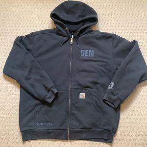 Carhartt zip up hoodie